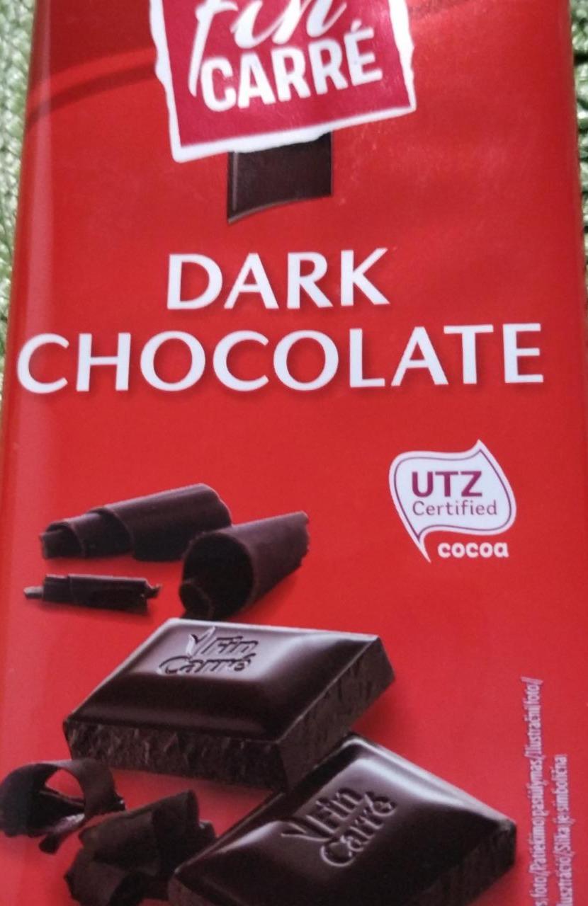 Fotografie - Dark Chocolate Fin Carré