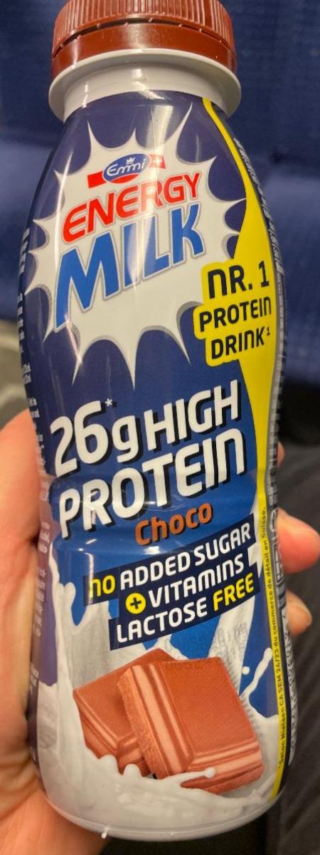 Fotografie - Energy Milk 26g Protein Choco
