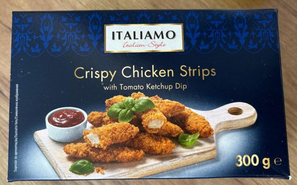 Fotografie - Crispy Chicken Strips with Tomato Ketchup Dip Italiamo
