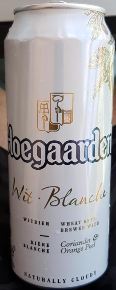 Fotografie - HoegaardenWwit Blanche pivo s koriandrem a pomerančovou kůrou