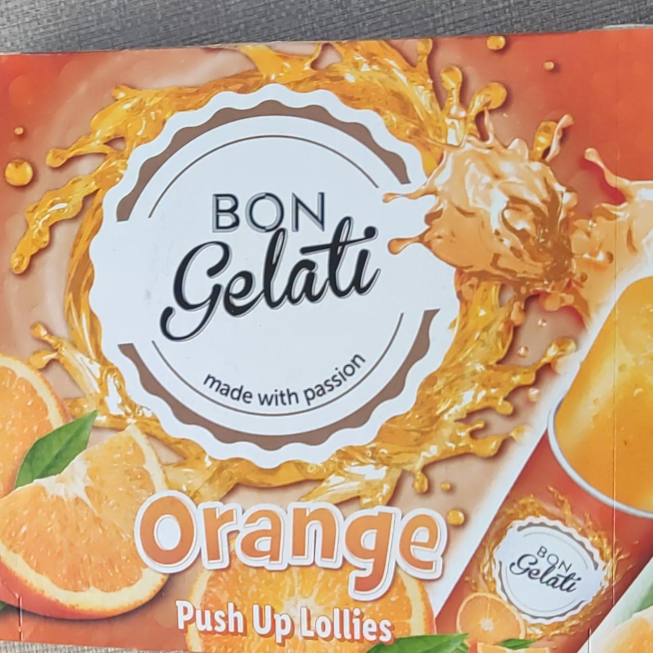 Fotografie - Bon Gelati Orange