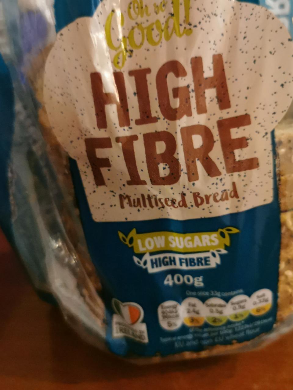 Fotografie - high fibre multiseed bread