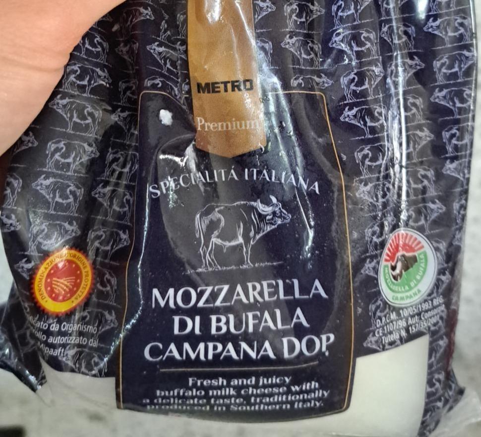 Fotografie - Mozzarella Di Bufala Campana DOP Metro Premium