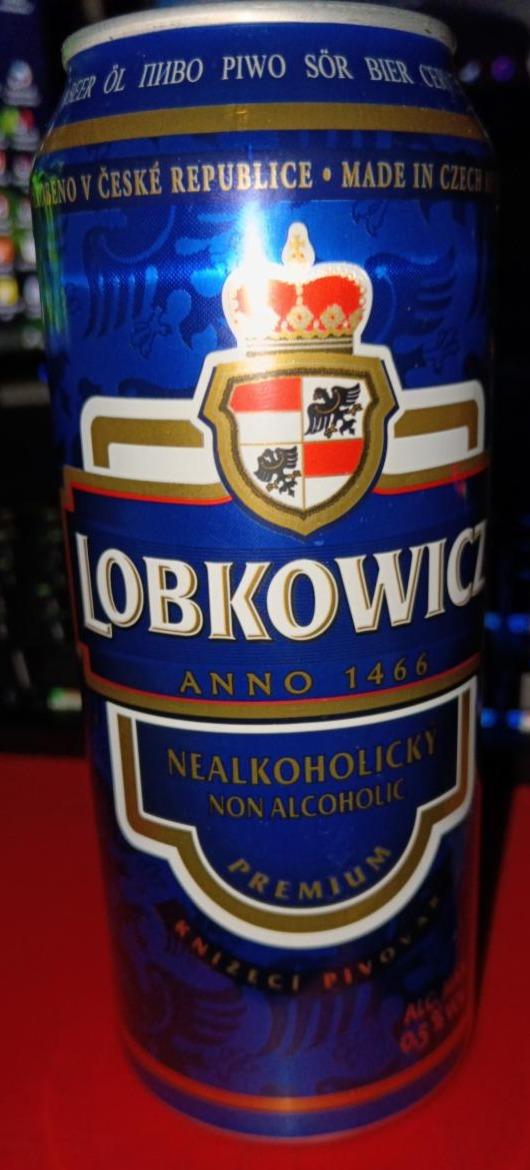 Fotografie - Pivo nealkoholické světlé Lobkowitz Premium