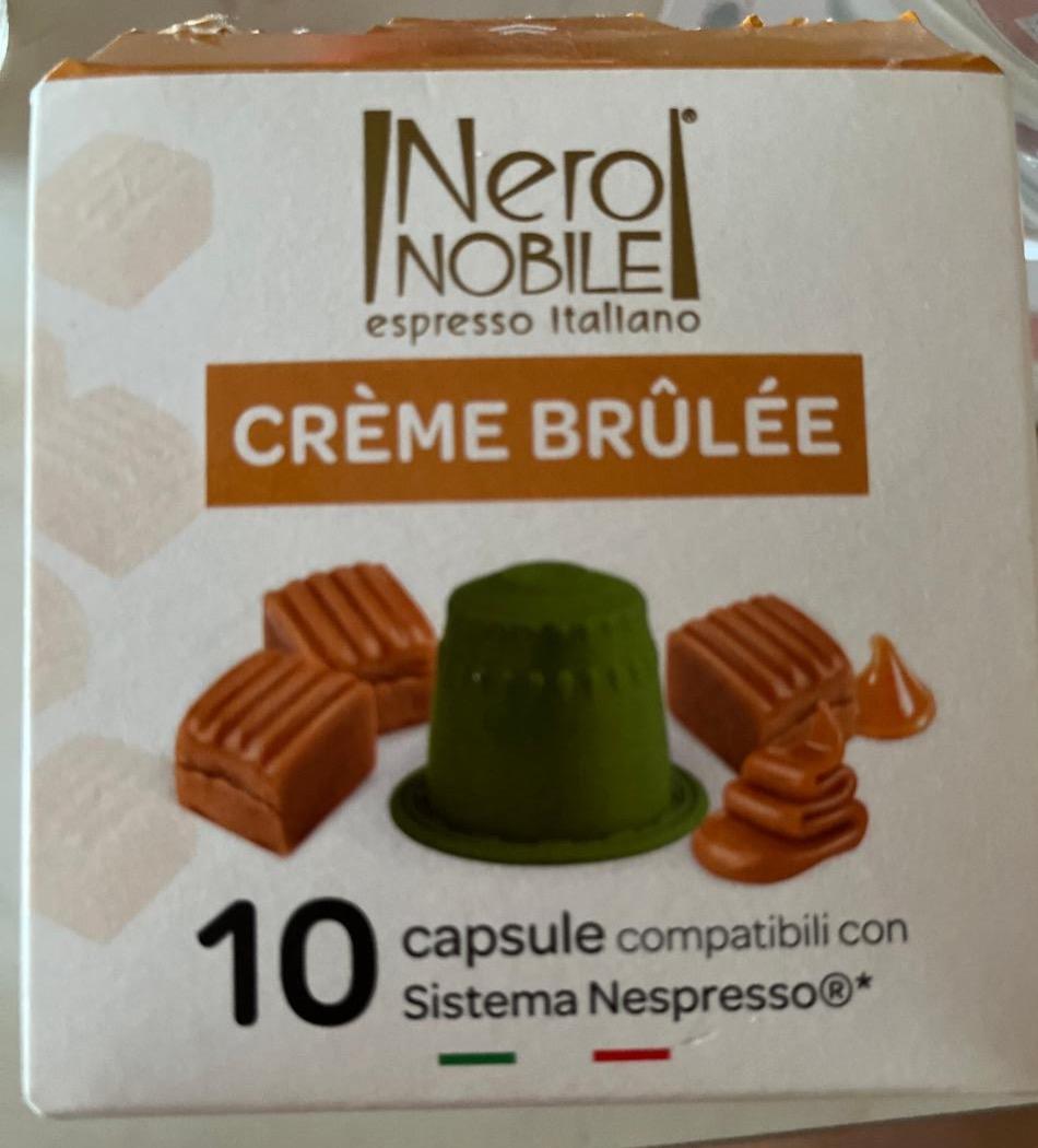 Fotografie - Creme brulee capsule Nero Nobile