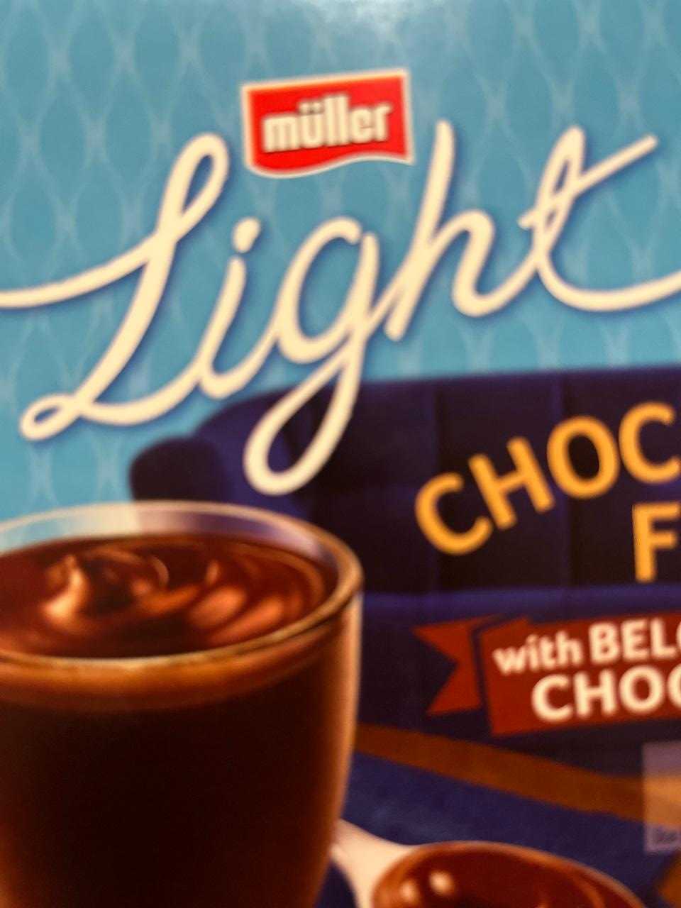Fotografie - Muller Light Chocolate fix with belgian milk chocolate