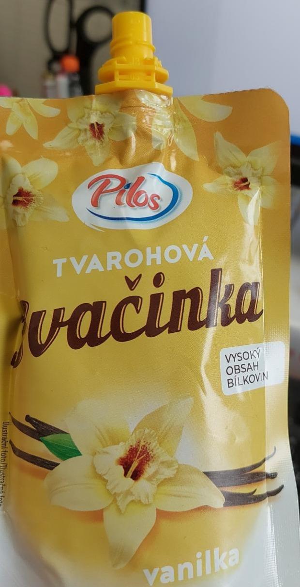 Fotografie - Tvarohová svačinka vanilka Pilos tuk 4,7%