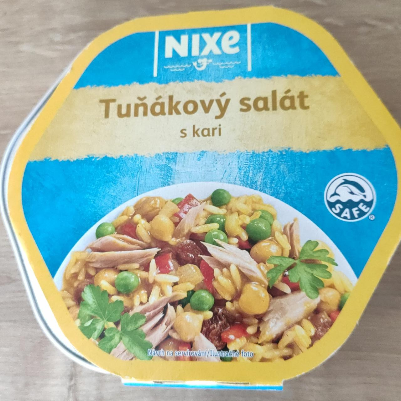Fotografie - Tuňákový salát s kari Nixe