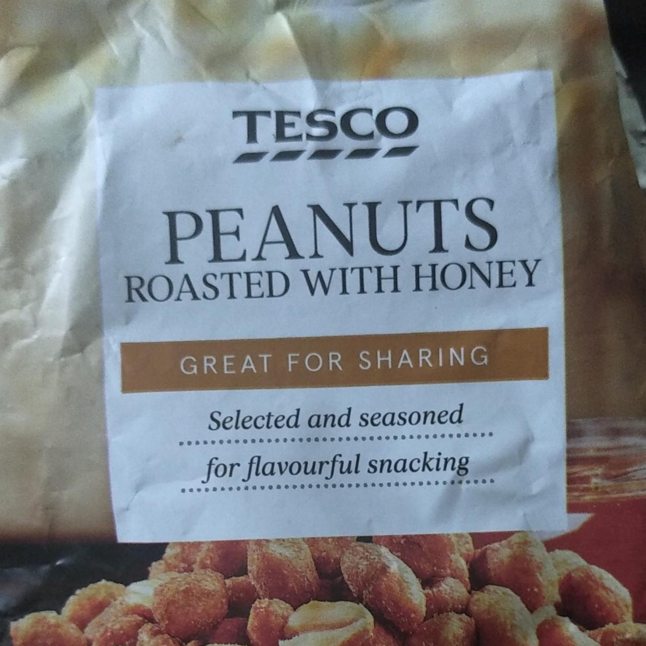Fotografie - Peanuts roasted with honey Tesco