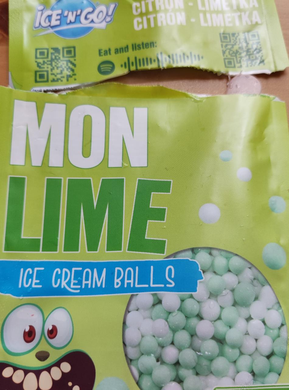 Fotografie - Mon Lime Ice cream balls Ice 'n' Go