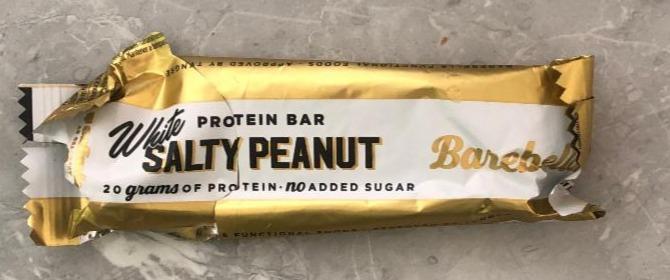 Fotografie - White salty peanut protein bar Barebells