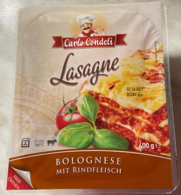 Fotografie - Lasagne Bolognese mit Rindfleisch Carlo Condeli