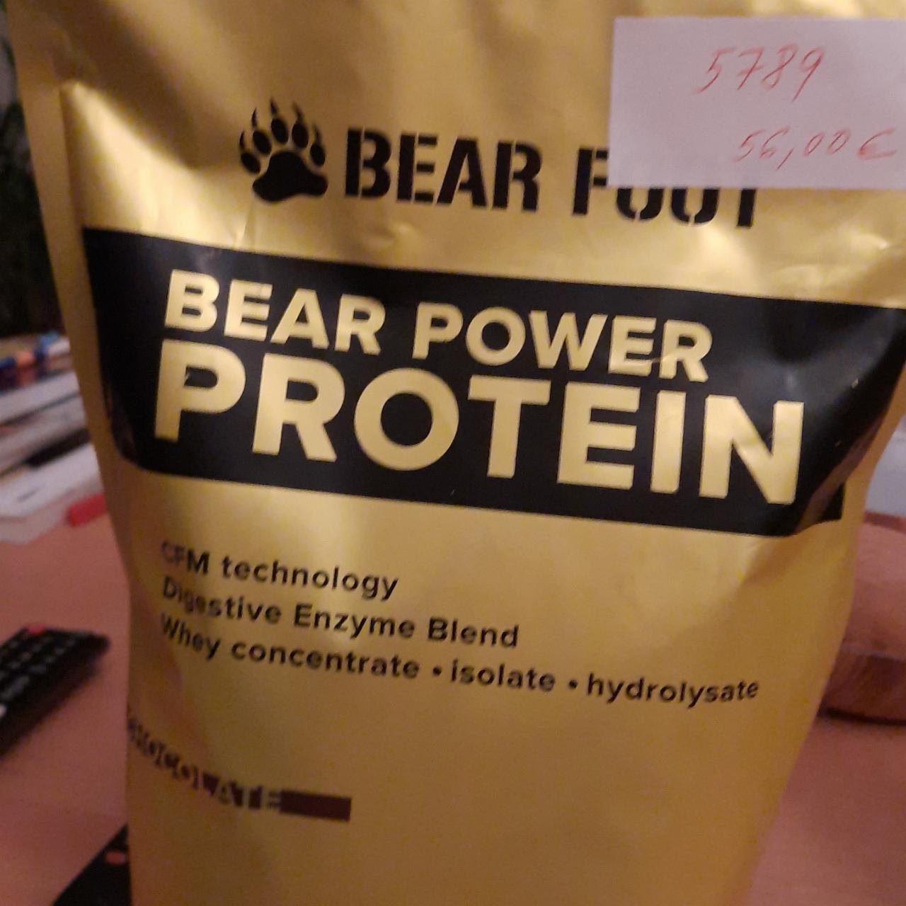 Fotografie - Bear Power Protein Chocolate Bear Foot