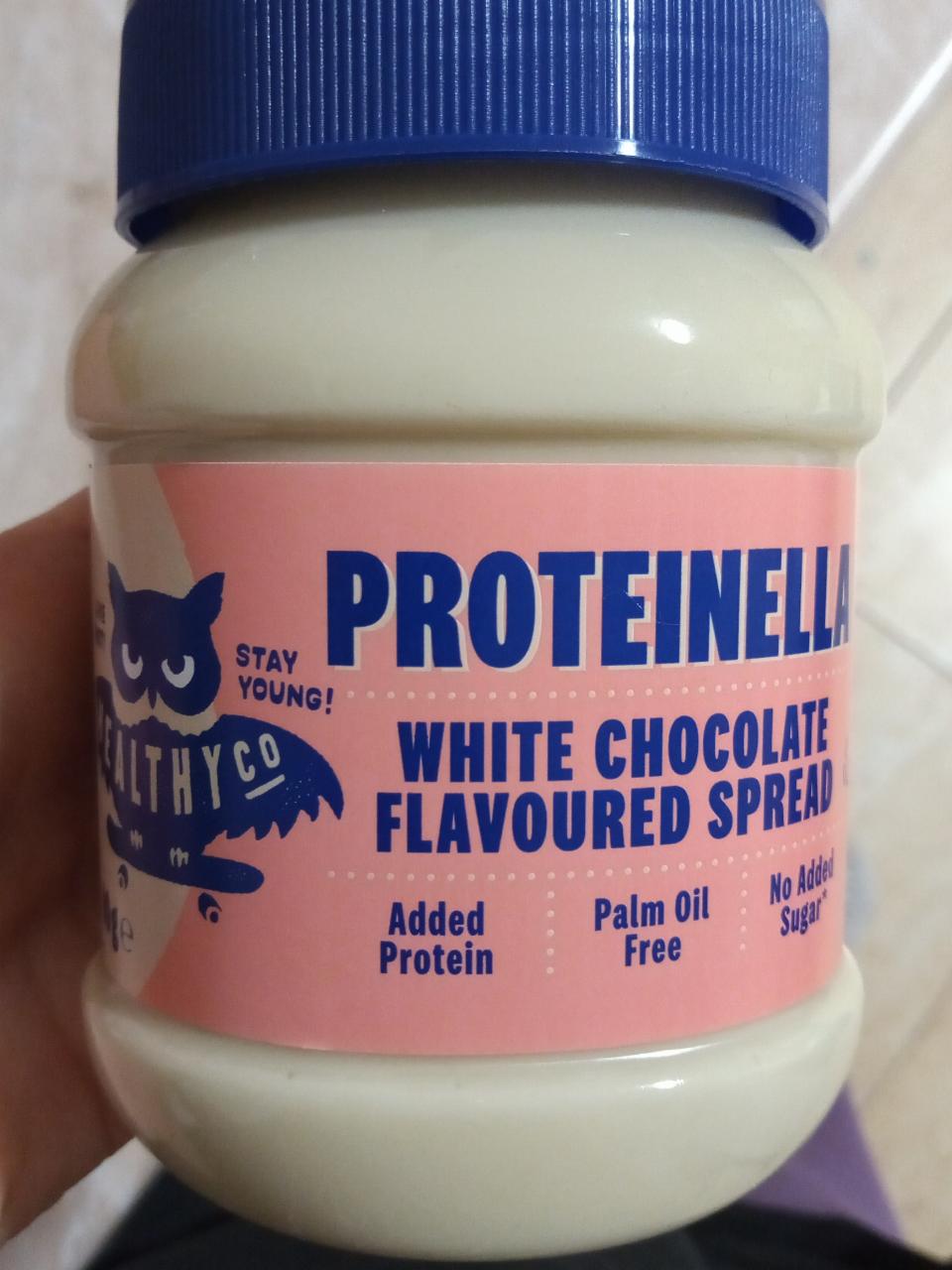 Fotografie - proteinella white chocolate flavoured spread