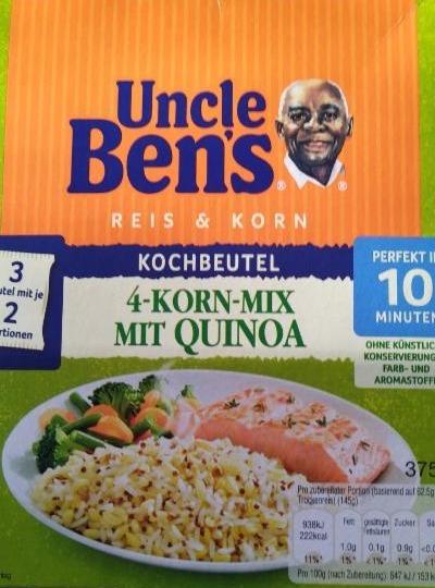 Fotografie - Uncle Ben's 4-Korn-Mix with Quinoa