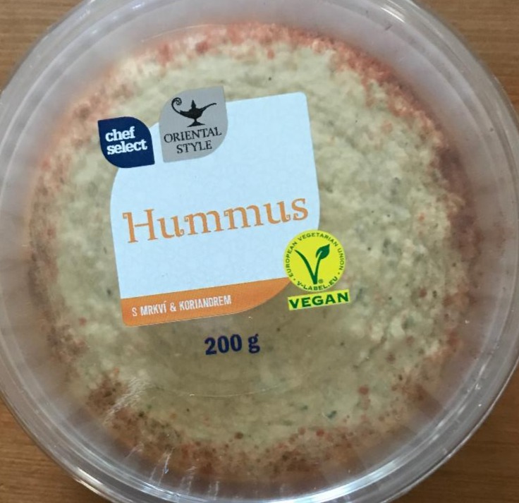 Fotografie - Hummus s mrkvou a koriandrom Chef Select