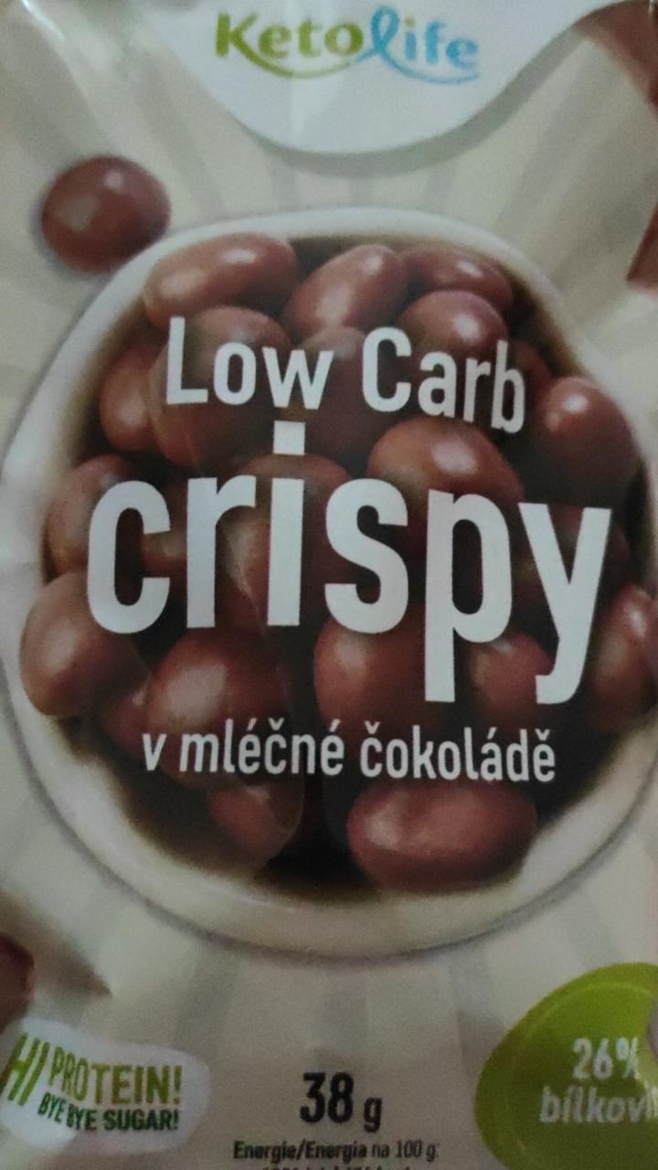 Fotografie - Low Carb Crispy v mliečnej čokoláde