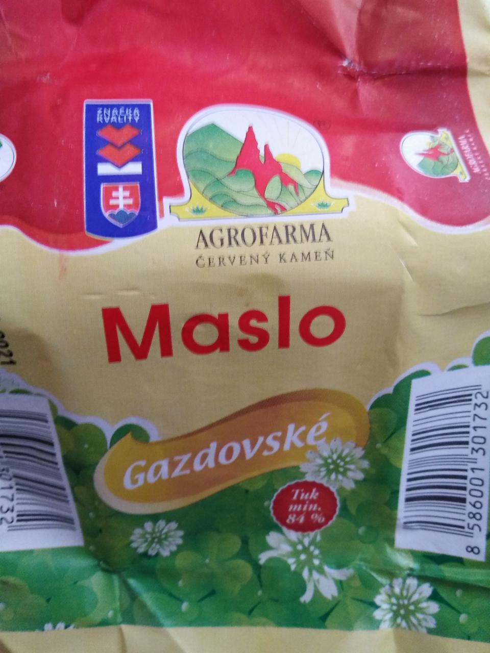 Fotografie - Gazdovské maslo AgroFarma