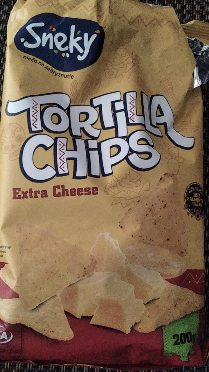 Fotografie - Tortilla chips Extra Cheese Sneky