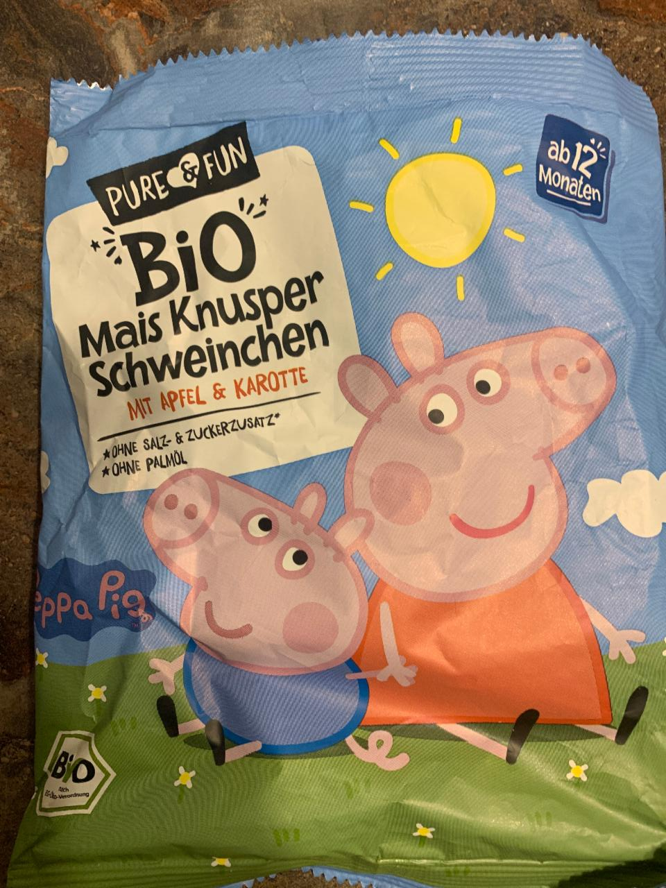 Fotografie - Bio Mais Knusper Schweinchen Pure & Fun