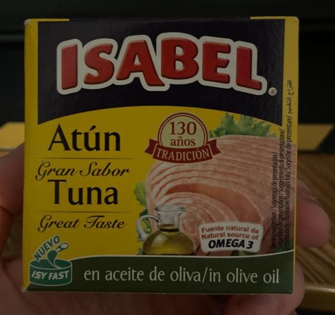 Fotografie - isabel tuna in olive oil