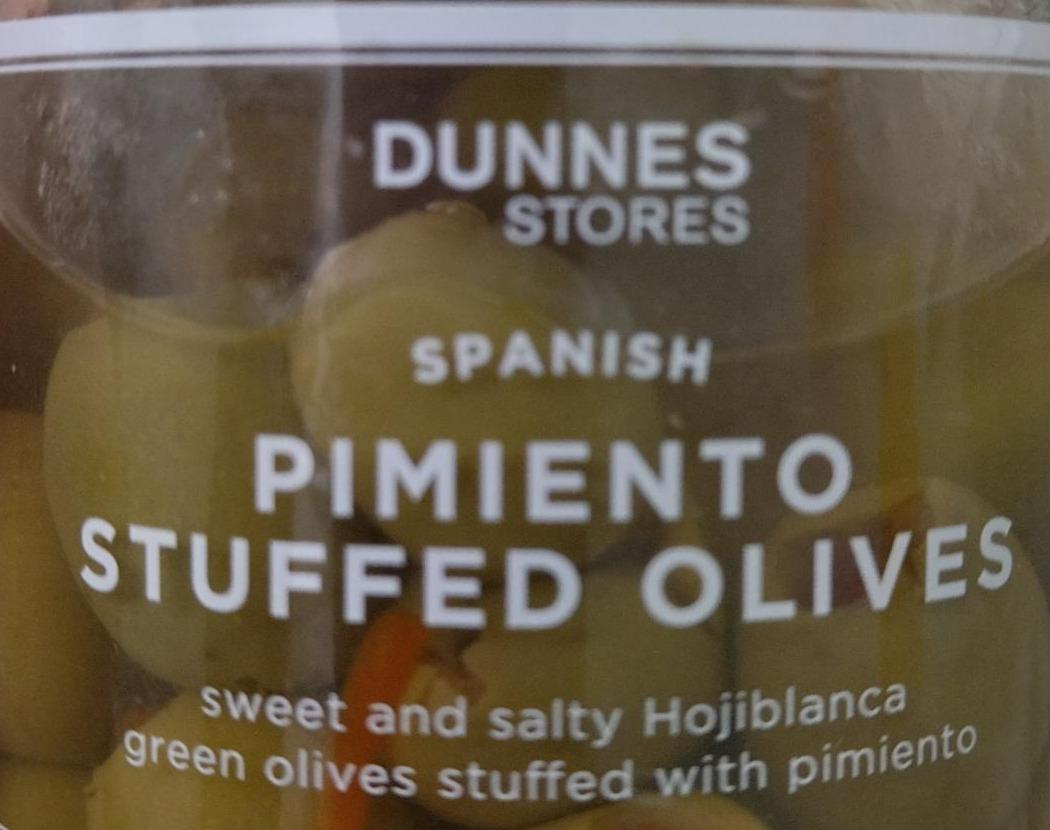 Fotografie - Pimiento stuffed olives Dunnes stores