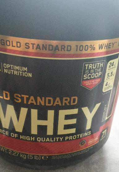 Fotografie - Optimum nutrition gold standard 100% whey