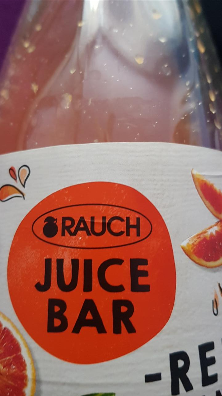 Fotografie - Rauch Juice Bar stava z cerveneho pomaranca
