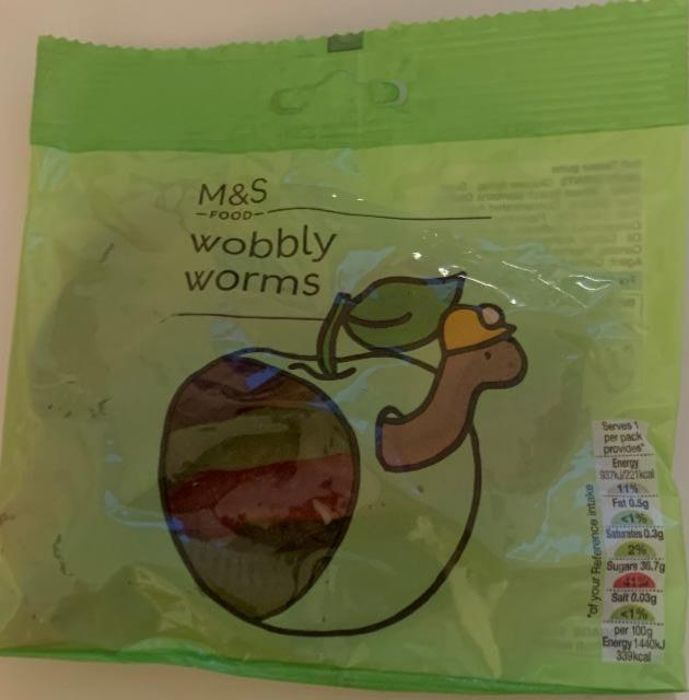 Fotografie - wibbly woobbly worms M&S
