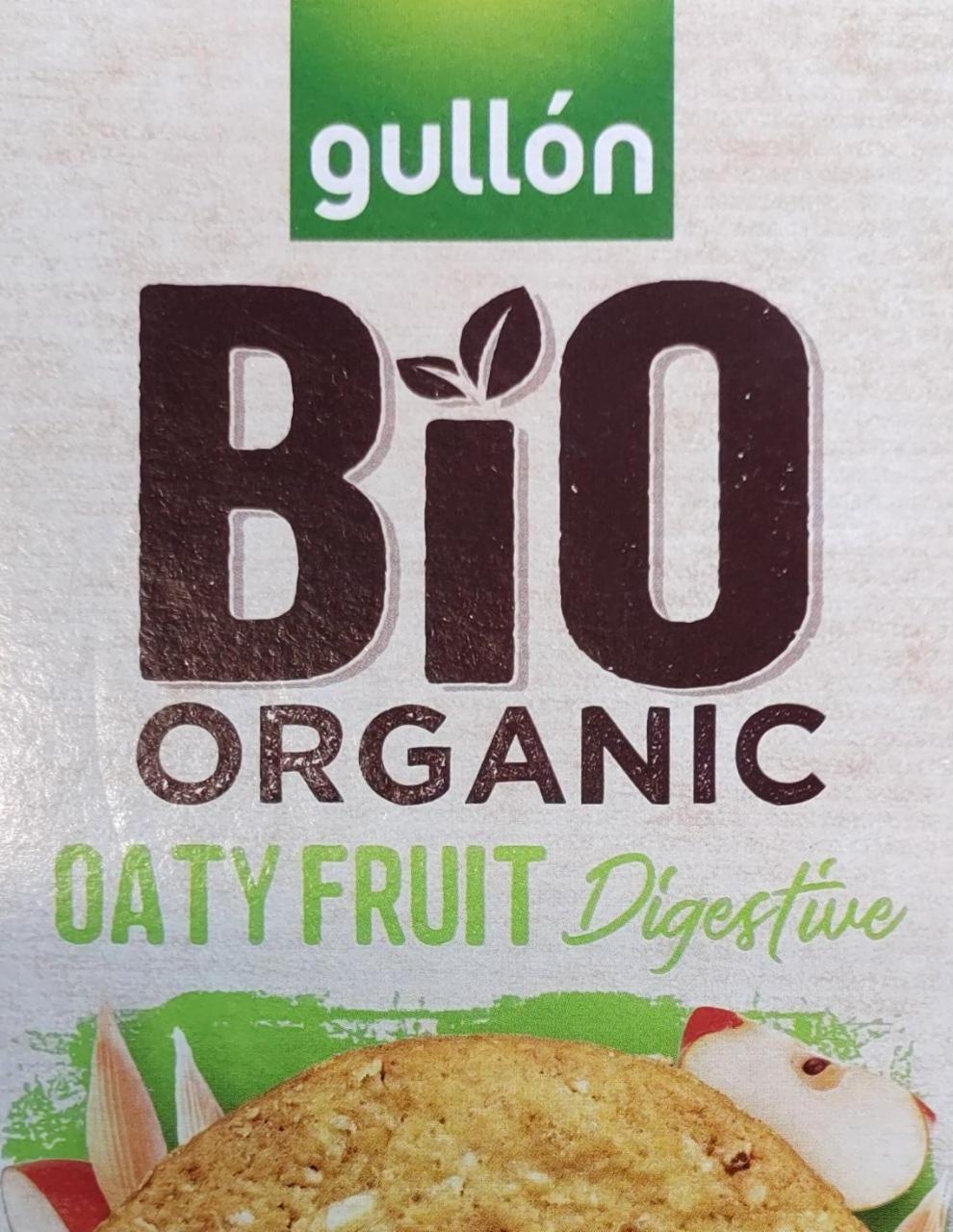 Fotografie - Bio organic oaty fruit digestive