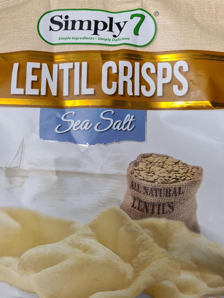 Fotografie - Lentil crisps Sea Salt