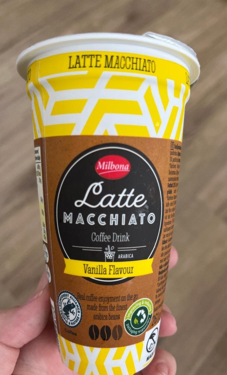 Fotografie - Latte Macciato Coffee Drink Vanilla Flavour Milbona