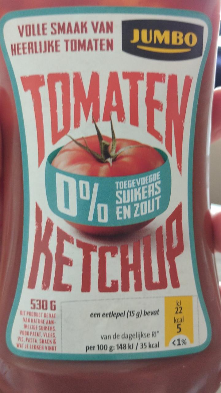 Fotografie - Jumbo tomaten ketchup 0% suikers