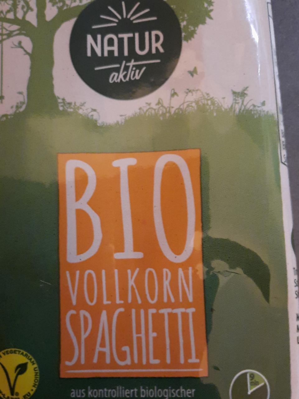 Fotografie - Bio Vollkorn Spaghetti Natur aktiv