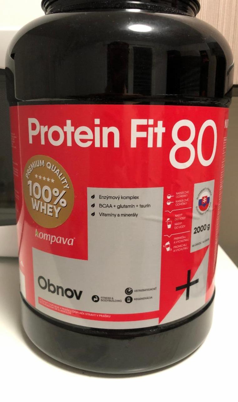 Fotografie - Protein Fit 80 Kompava
