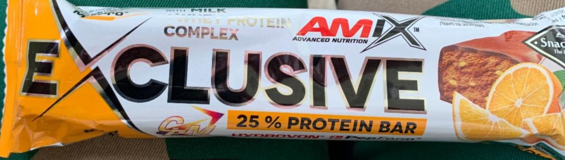 Fotografie - exclusive 25% protein bar orange & chocolate