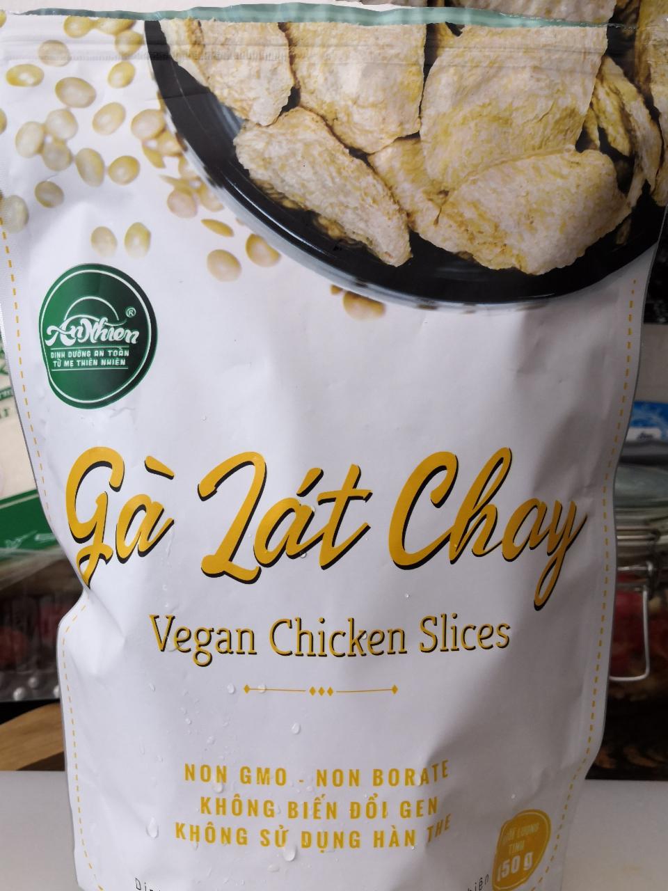 Fotografie - vegan chicken slices Ga Lat Chay