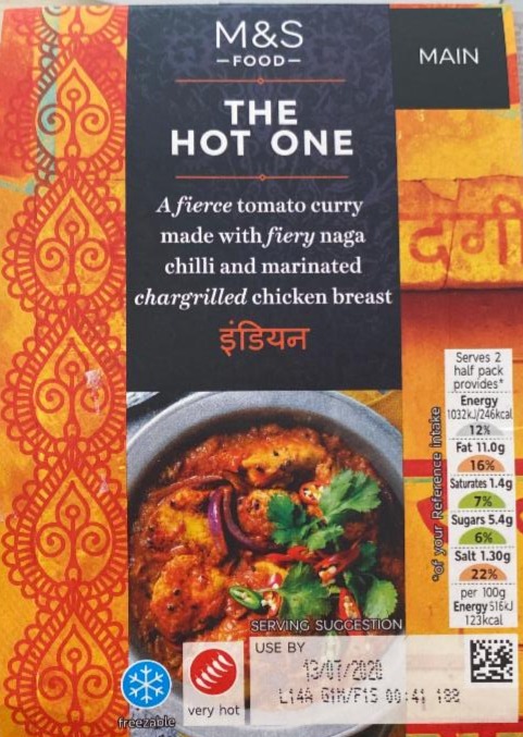 Fotografie - M&S The hot one curry chicken