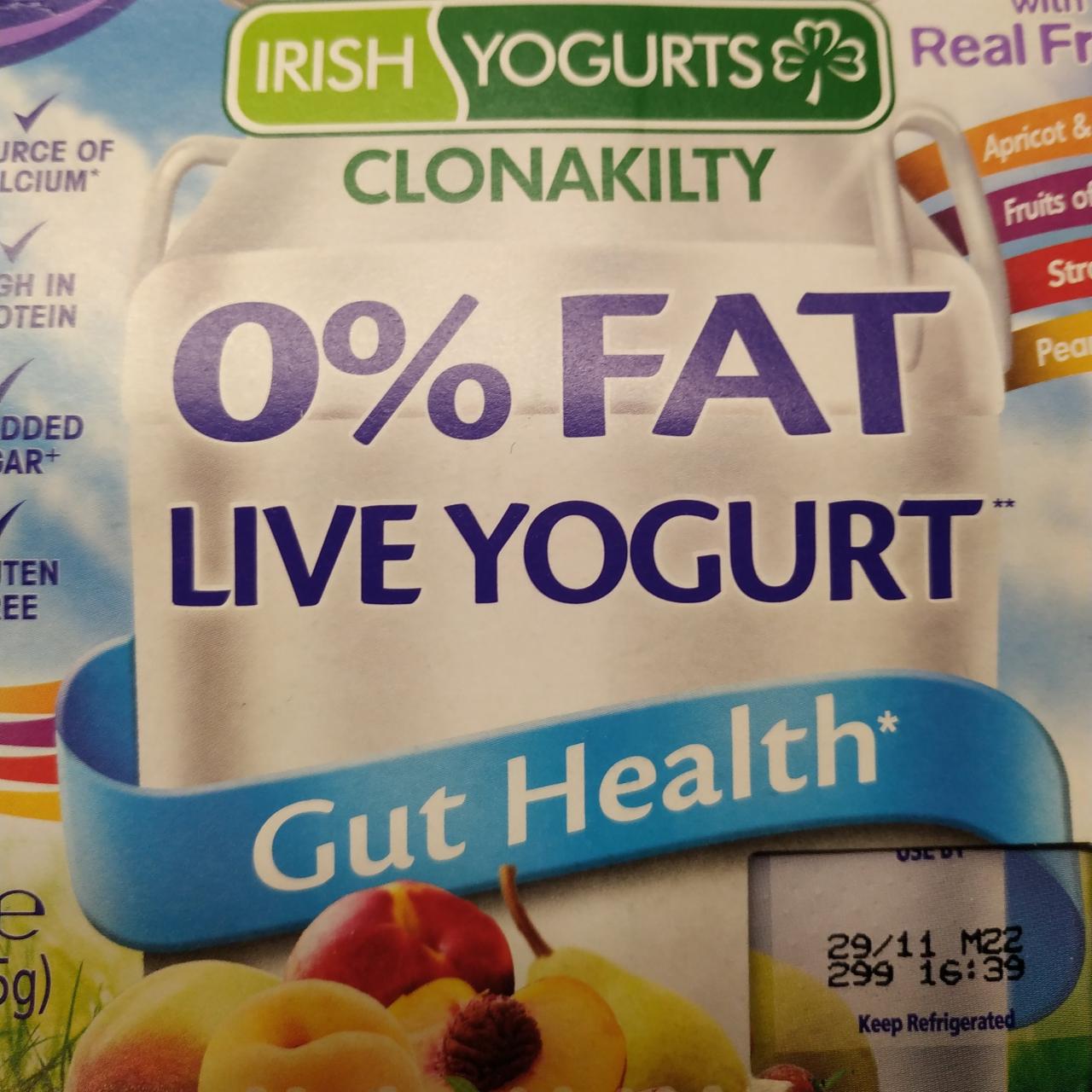Fotografie - Clonakilty 0% fat live yogurt IrishYogurts