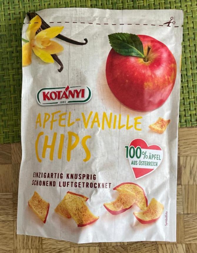 Fotografie - Apfel-vanille chips Kotányi