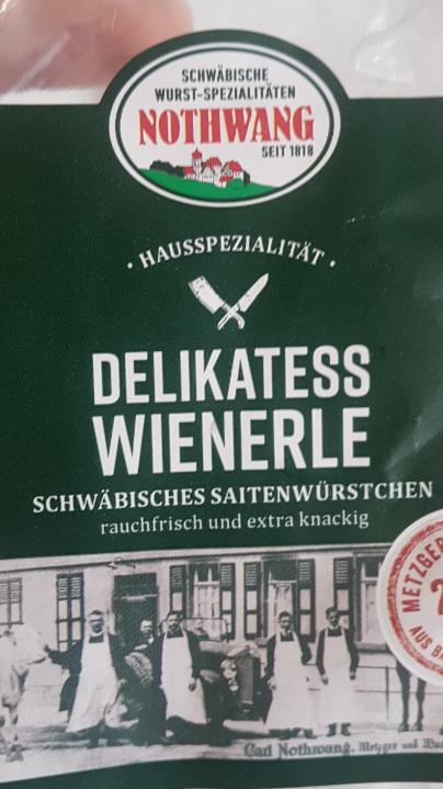Fotografie - Delikatess Wienerle Schwäbisches saitenwürstchen