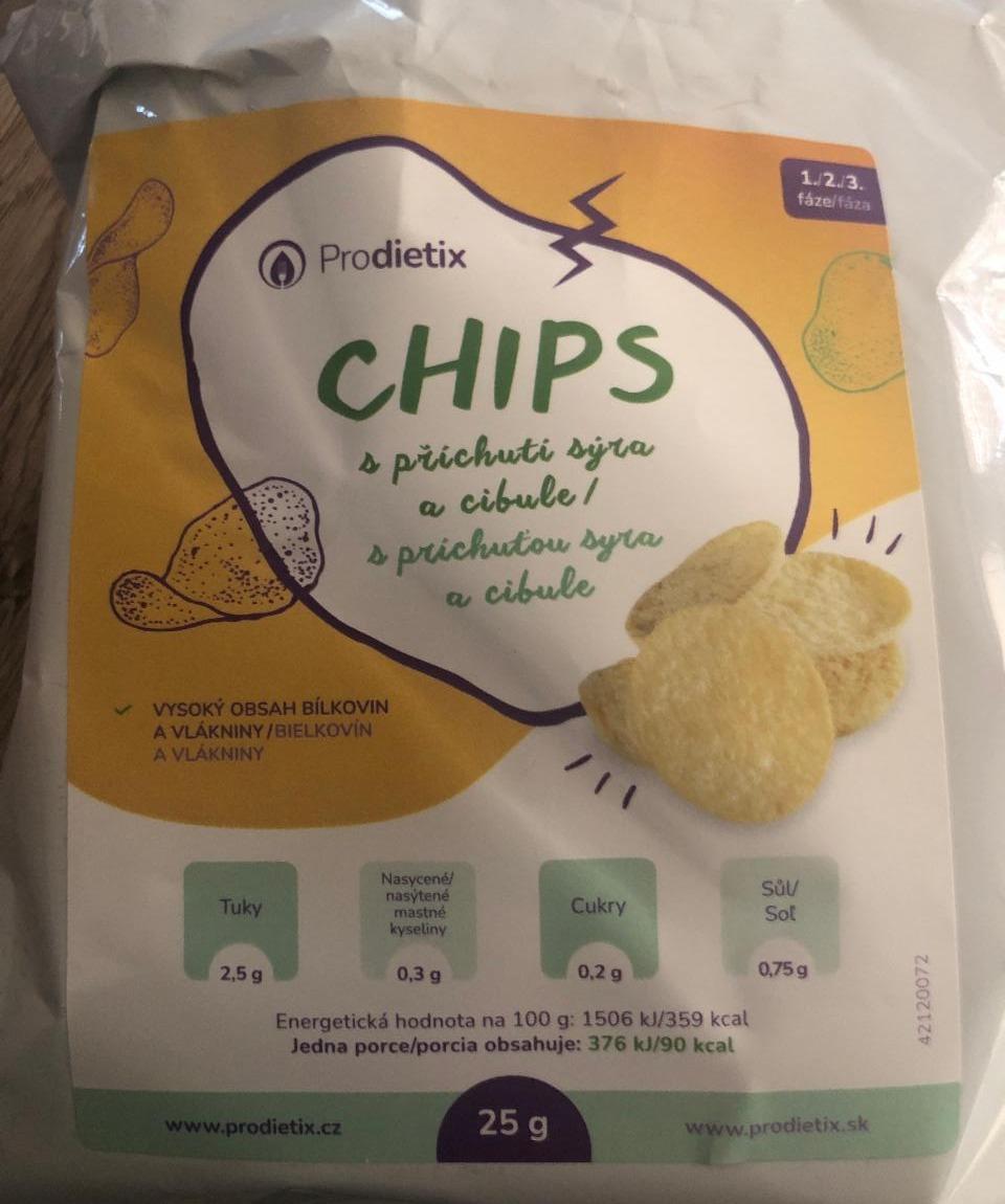 Fotografie - Chips s príchuťou syra a cibule Prodietix
