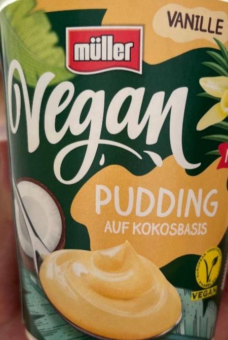 Fotografie - Vegan pudding auf kokosbasis vanille Müller