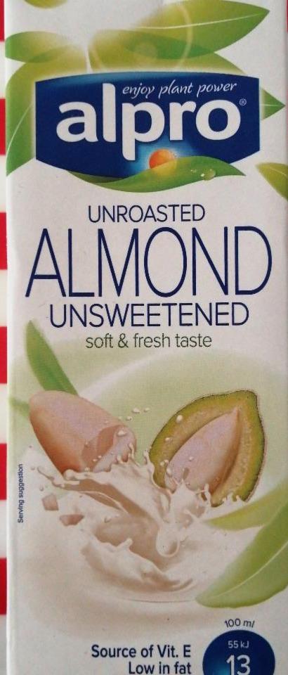 Fotografie - Aplro unroasted almond nsweetened soft & fresh