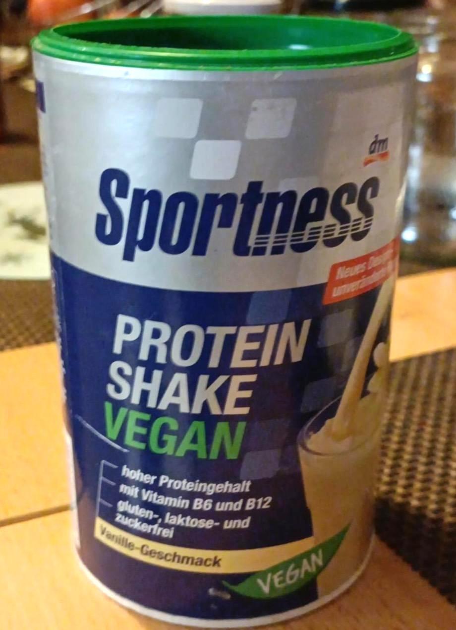 Fotografie - Protein Shake Vegan Vanille-Geschmack Sportness
