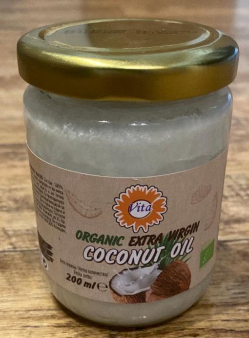 Fotografie - Organic extra virgin coconut oil Vita