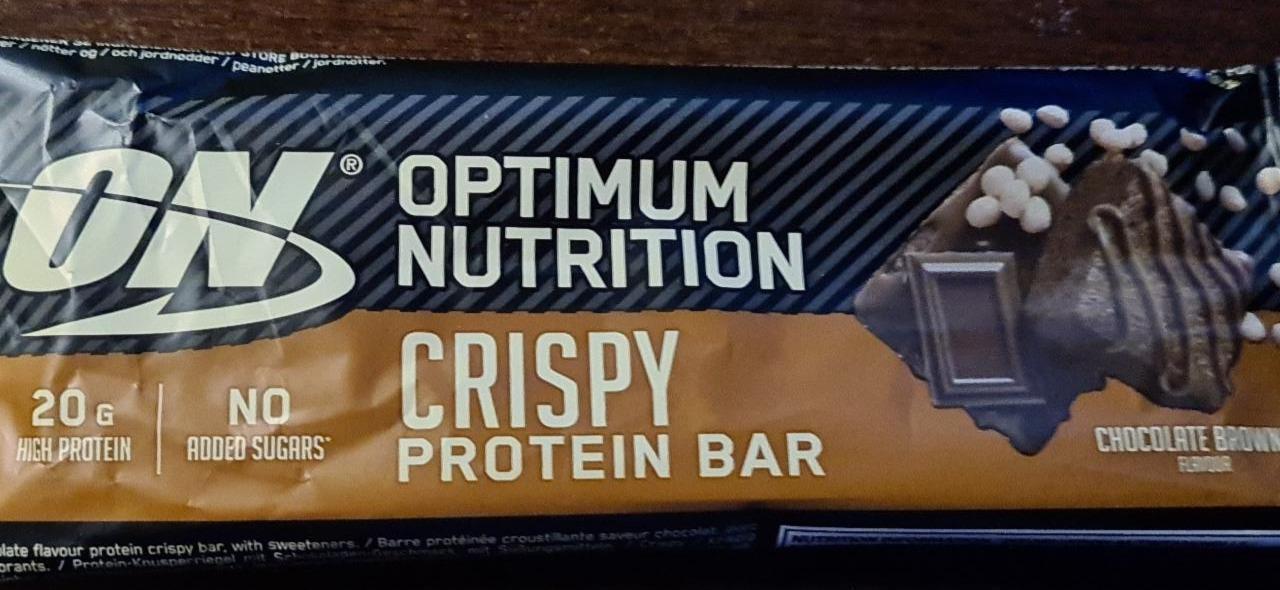Fotografie - Crispy Protein Bar Optimum Nutrition