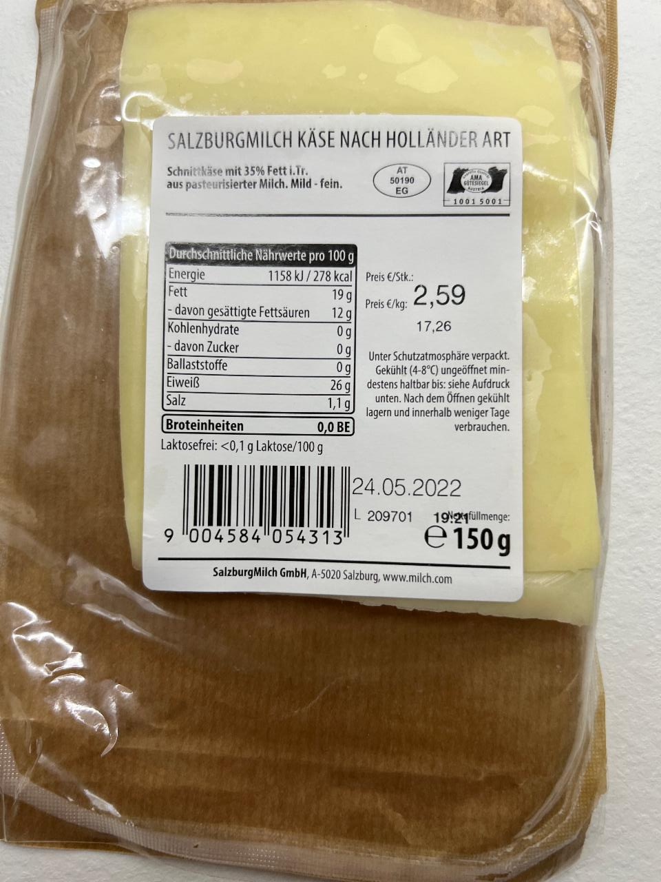 Fotografie - Salzburgmilch käse