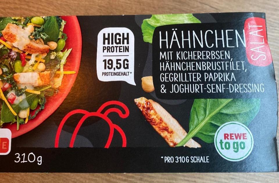 Fotografie - Hähnchen Salat Rewe to go