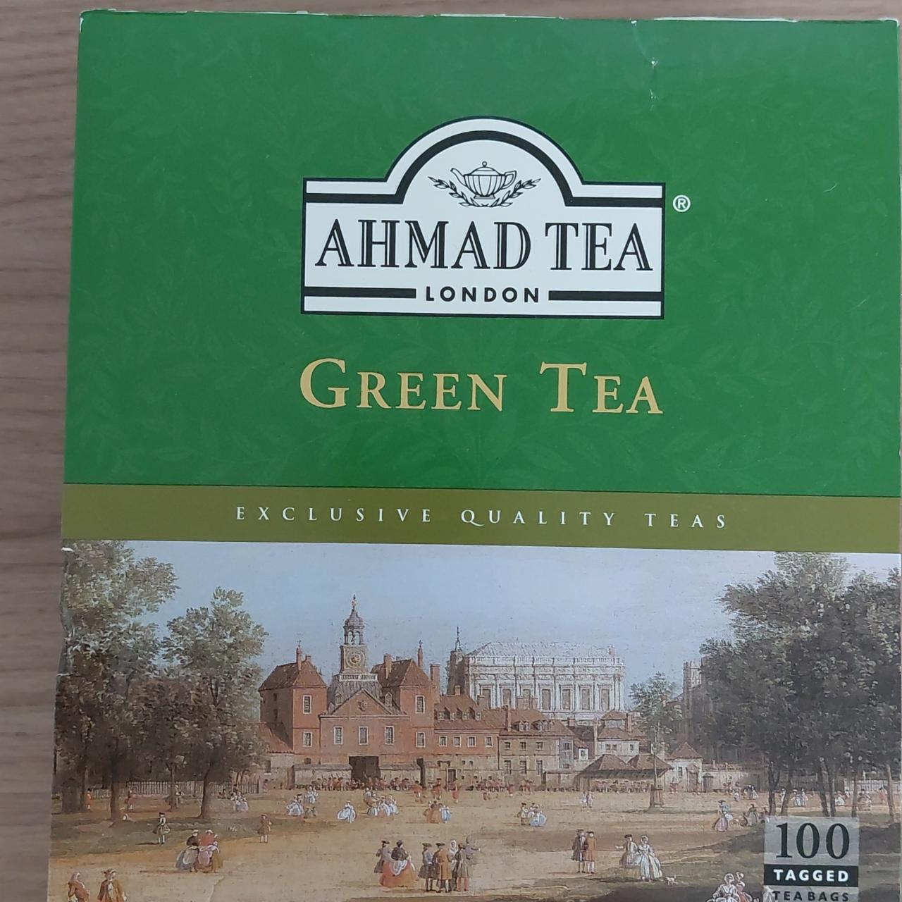 Fotografie - zelený čaj Green Tea Ahmad Tea London